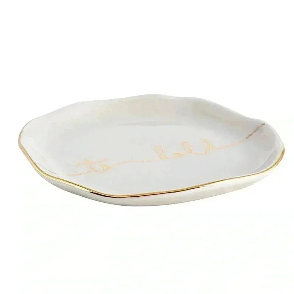 "To have; to hold” trinket jewelry trays - Picture 2 of 6